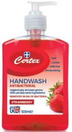 Certex Anti-Bacterial Handwash - Strawberry 500ml